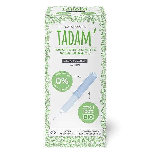 БИО Тампони Tadam нормал с апликатор 14 бр.