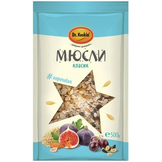 Мюсли Класик 0,500 Dr.Keskin