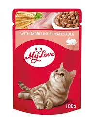 My Love Заек в деликатен сос 0,085 Котка