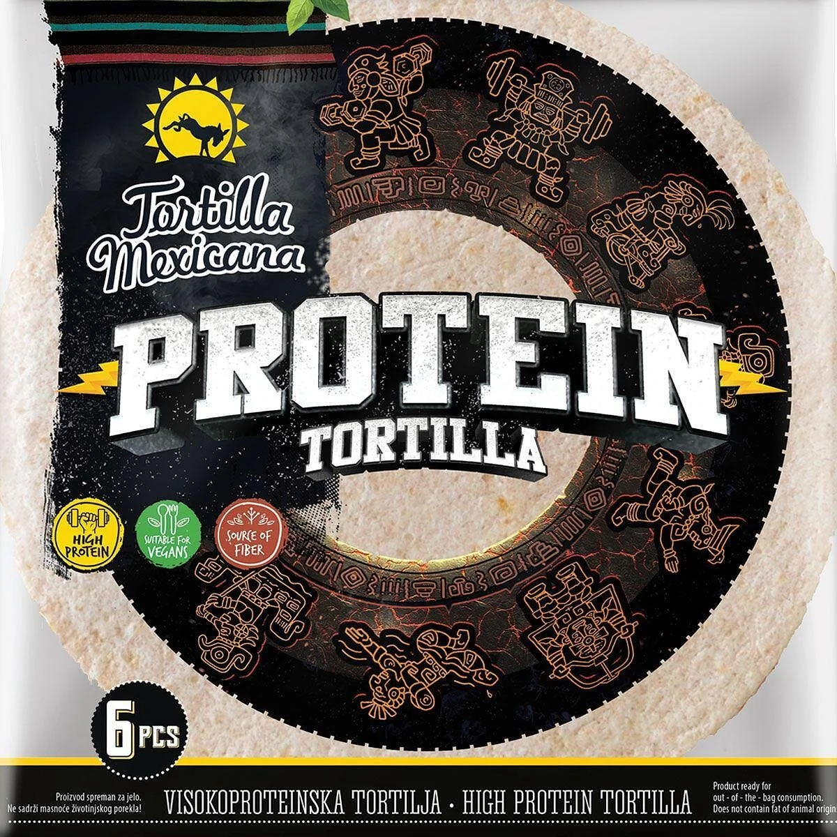 Тортила питки Mexicana Protein 6 бр. 0,370