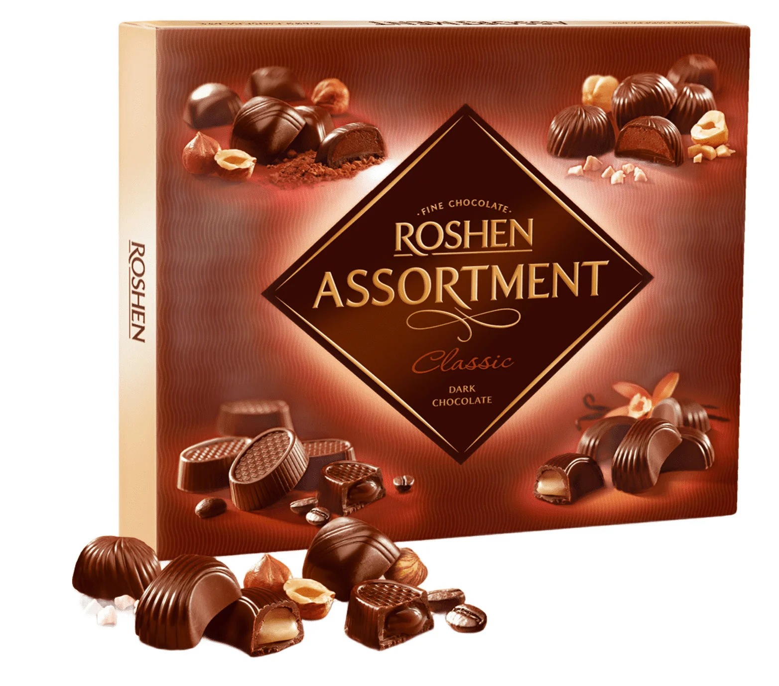 Шоколадови бонбони Асорти Класик 0,154 Roshen