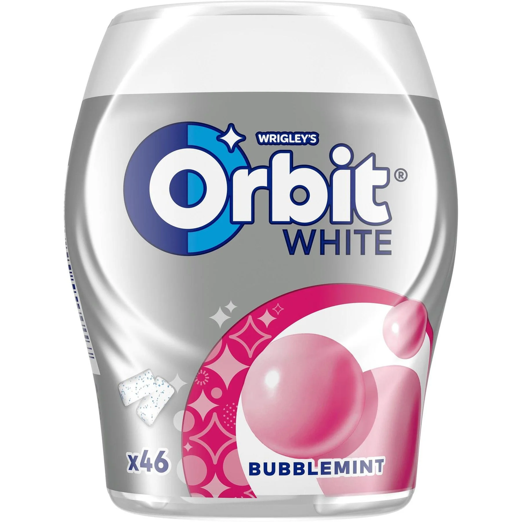 Дъвка Орбит уайт Bublemint 46 бр
