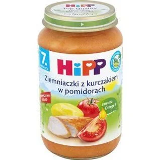 Хип Био пюре пиле домати картофи 0,220