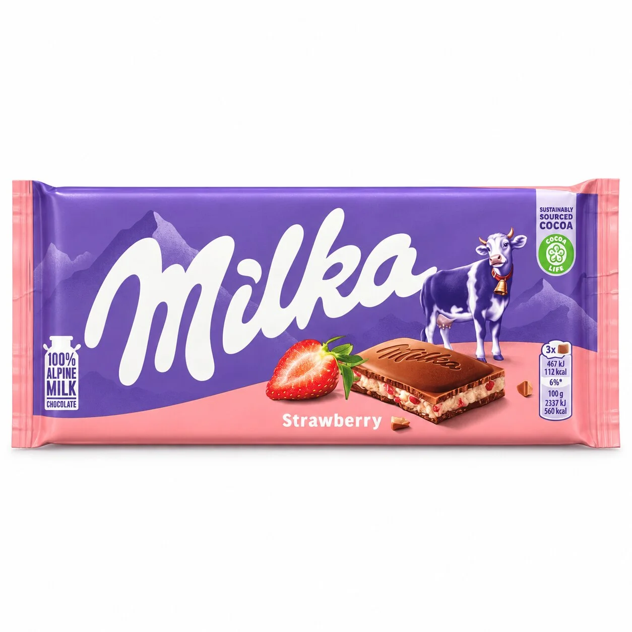 Шоколад Милка Ягода 0,100