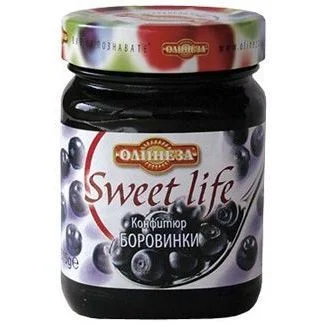Конфитюр боровинка 0,315 Олинеза