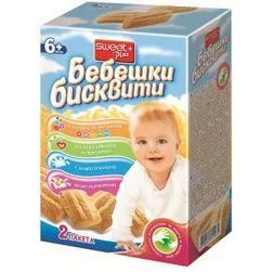 Бисквити бебешки 0,240 Sweet Plus
