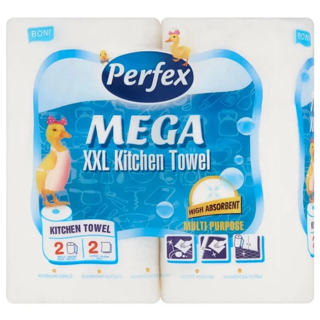 Кухненска ролка Perfex Mega XXL 2 пл. 2 бр.