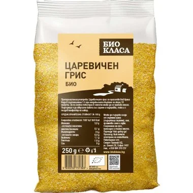 БИО Царевичен грис Полента 0,500 Био класа