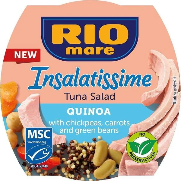 Салата риба тон киноа 0,160 Rio Mare