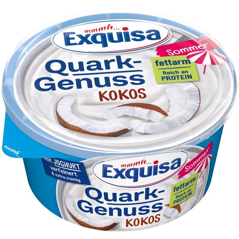 Кварк Exquisa Summer 0,500 Кокос