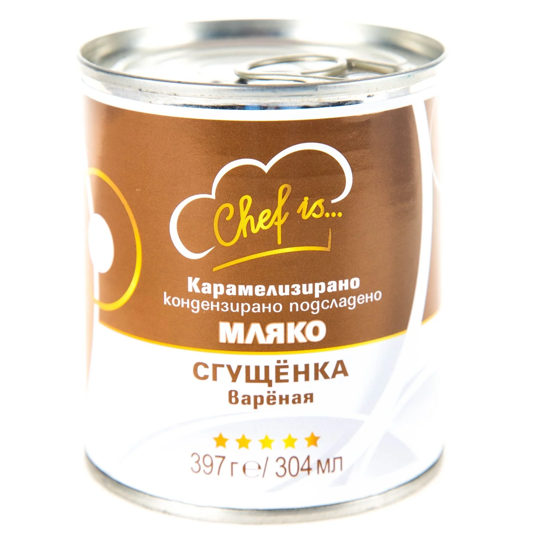 Кондензирано мляко карамелизирано Chef is 0,397