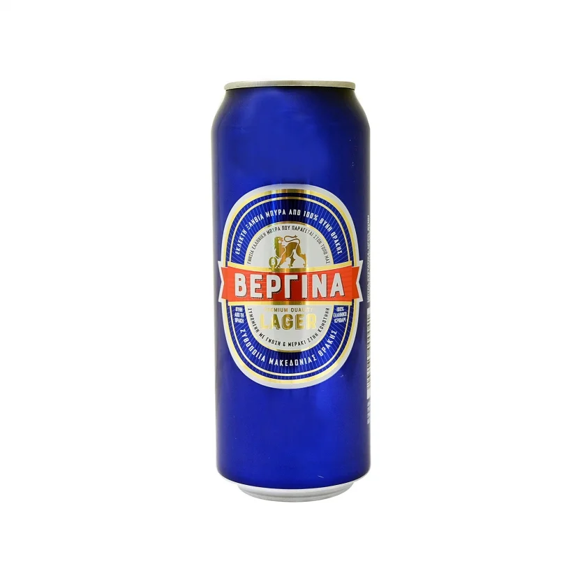 Бира Vergina Lager 0,500