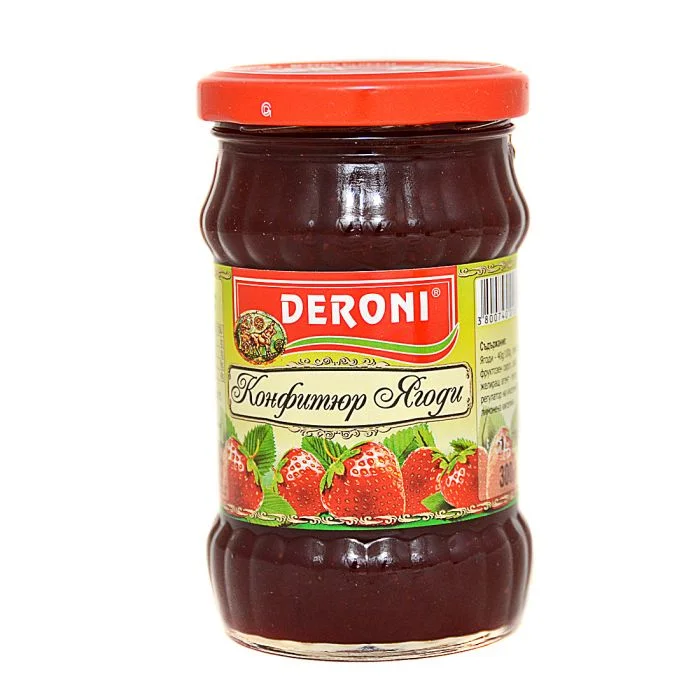 Конфитюр ягоди 0,300 Дерони