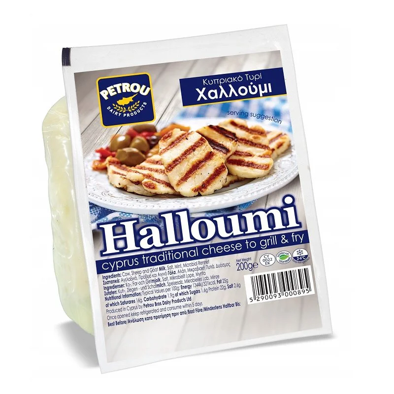 Сирене Халуми ЗНП 0,200 Petrou