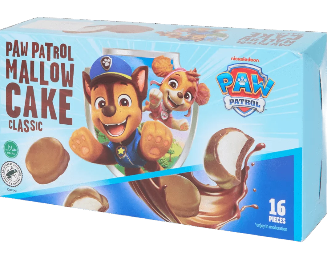 Бисквити Маршмелоу кейк 0,200 Paw Patrol