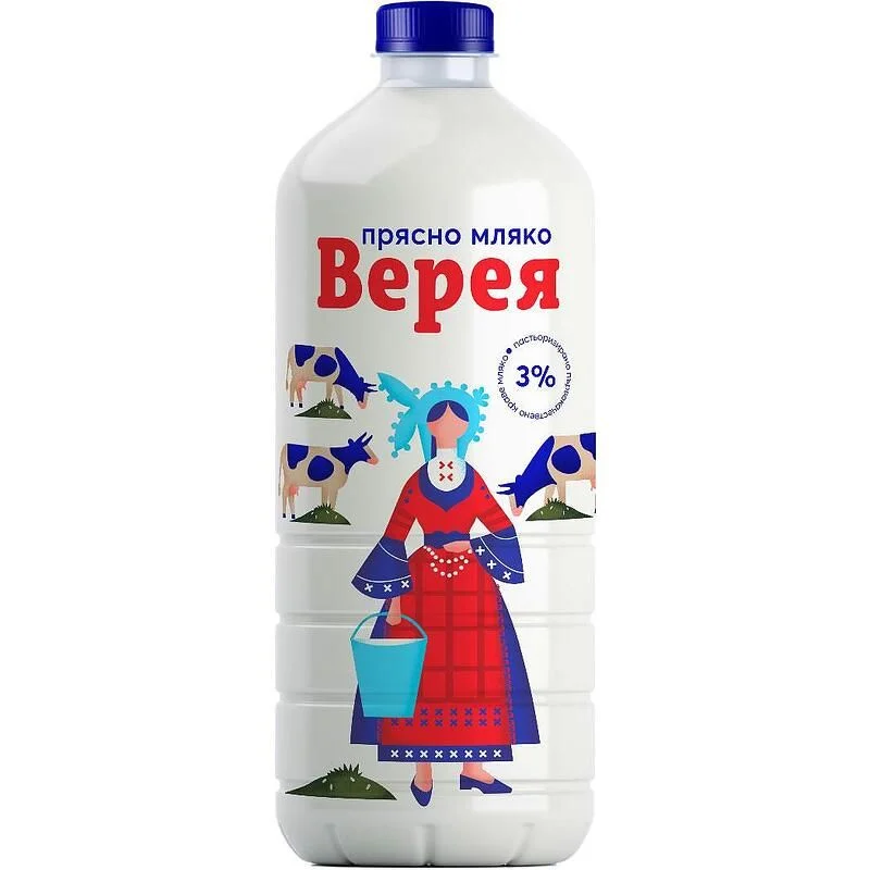 Прясно мляко Верея 3% 2л.