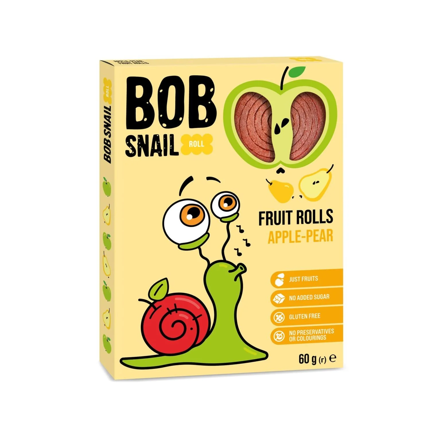 Бонбони BOB Snail 0,060 ябълка и круша