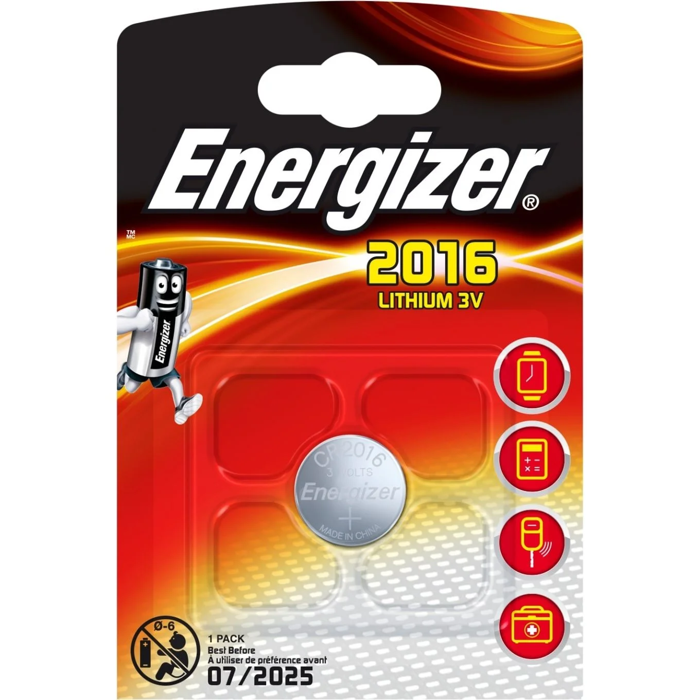 Батерии Energizer Cr 2016 1 бр.