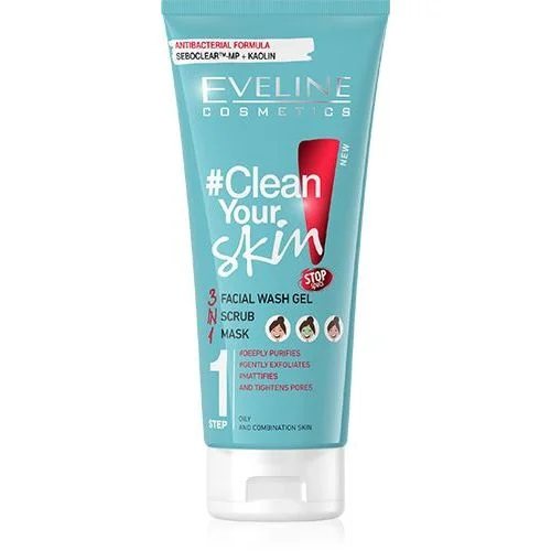 Eveline Pure Sos гел+пилинг+маска за лице 0,200
