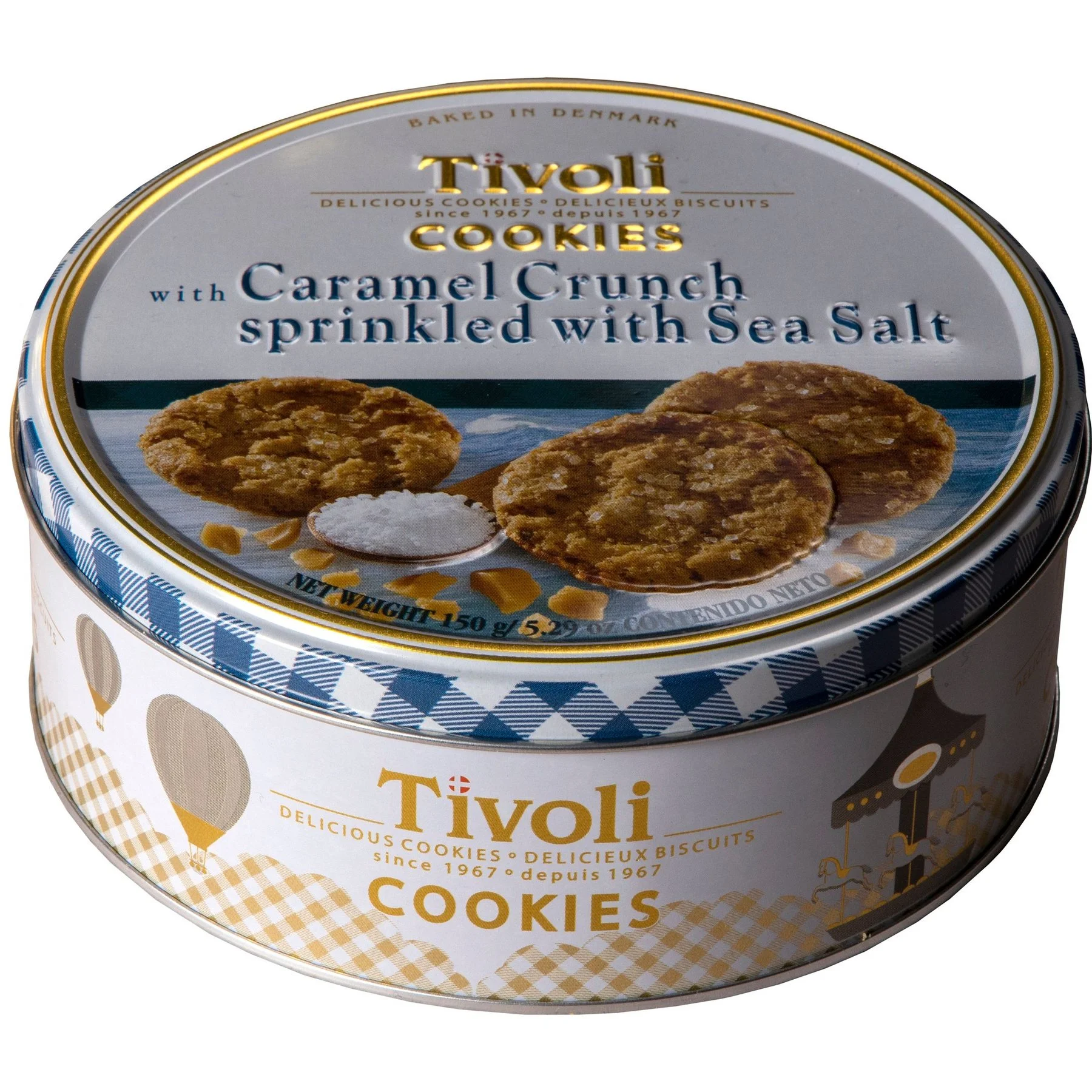 Бисквити с карамел и морска сол 0.150 Tivoli