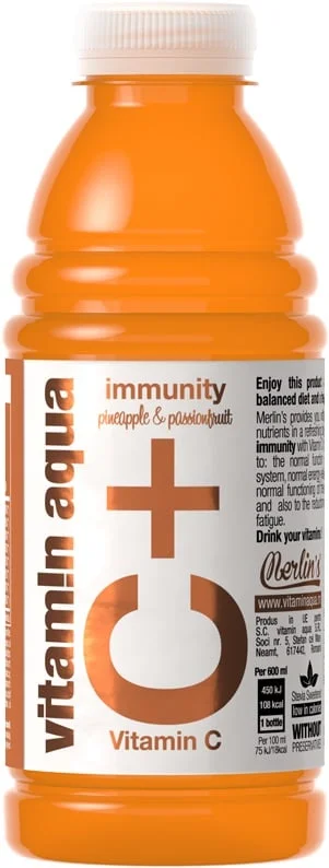 Напитка с C+ с ананас и маракуя 0.600 VITAMIN AQUA