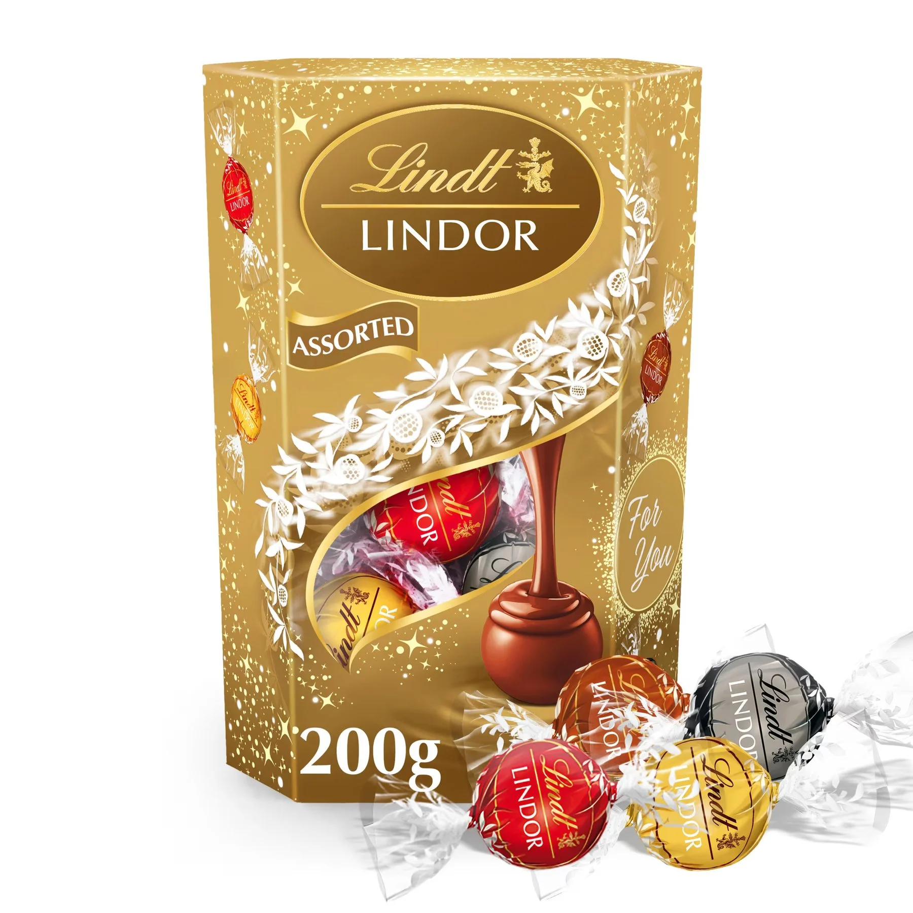 Шоколадови бонбони Lindt Lindor 0,137 Асорти