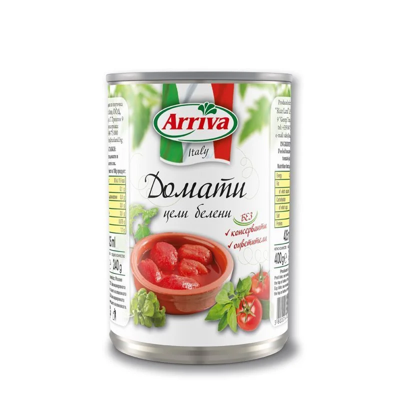 Белени домати цели 0.400 Arriva