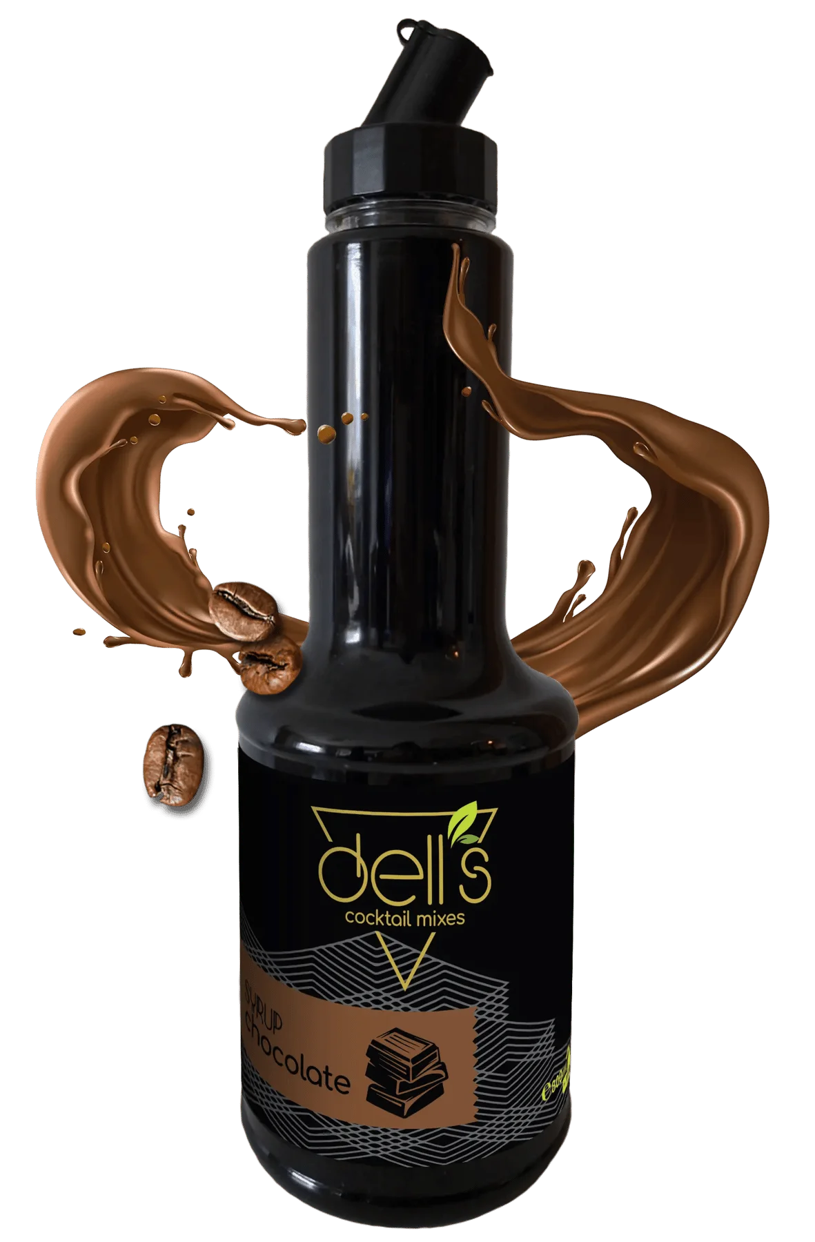Сироп Barista с вкус на шоколад 1л. Dell's