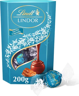 Шоколадови бонбони Lindt Lindor 0,200 Карамел