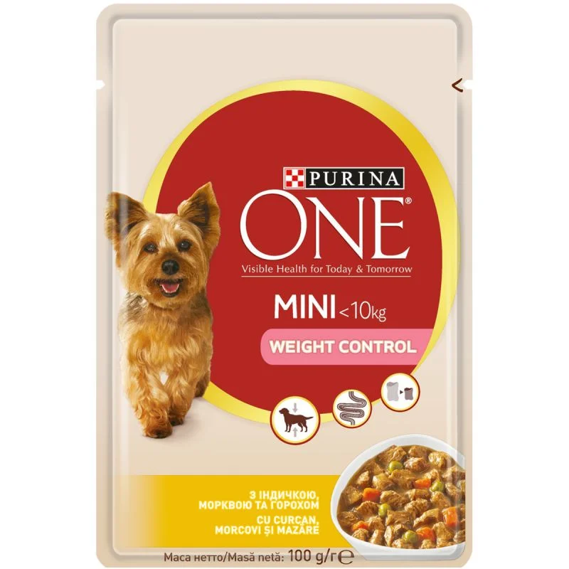 Purina One Mini Dog Weight Control 0,800 пуйка и ориз