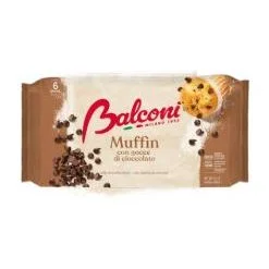 Мъфини с шоколад 0,240 6бр. Balconi