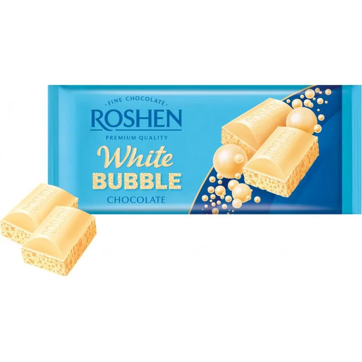 Шоколад Roshen Bubble White 0,080