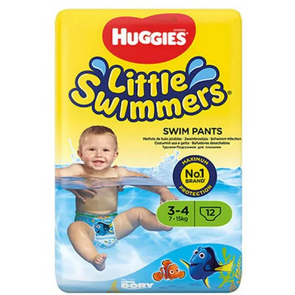 Бански LitleSummers 3-4 (7-15 кг) 12 бр.