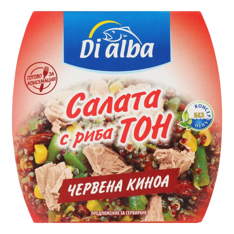 Салата с риба тон Червена киноа 0,160 Di alba