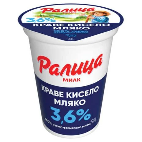 Кисело мляко Ралица 3,6% 0,400