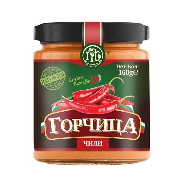 Горчица с чили 0,160 Natural Technologies
