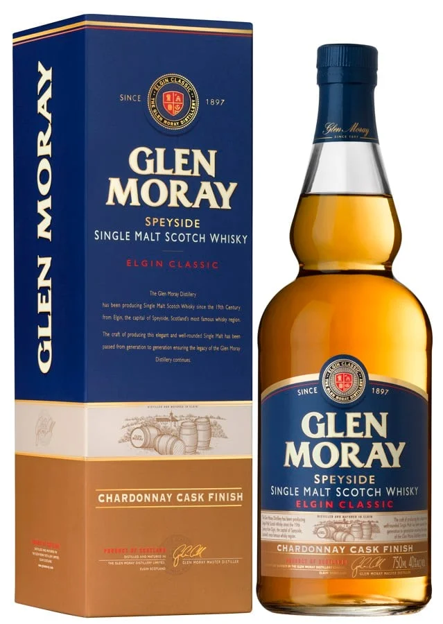 Уиски Glen Moray Chardonnay Cask Finish Single Malt 0,700