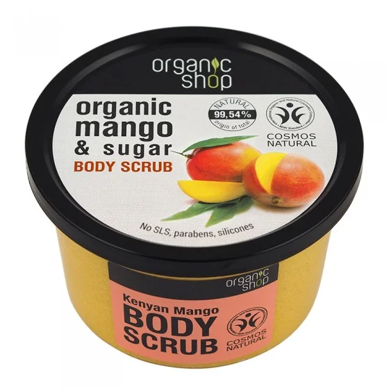 Пилинг за тяло Кенийско манго 0,250 Organic shop