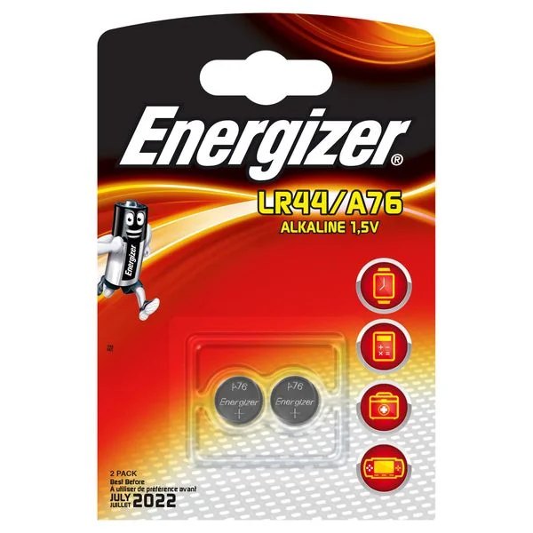 Батерии Energizer LR 44/A76 2 бр.