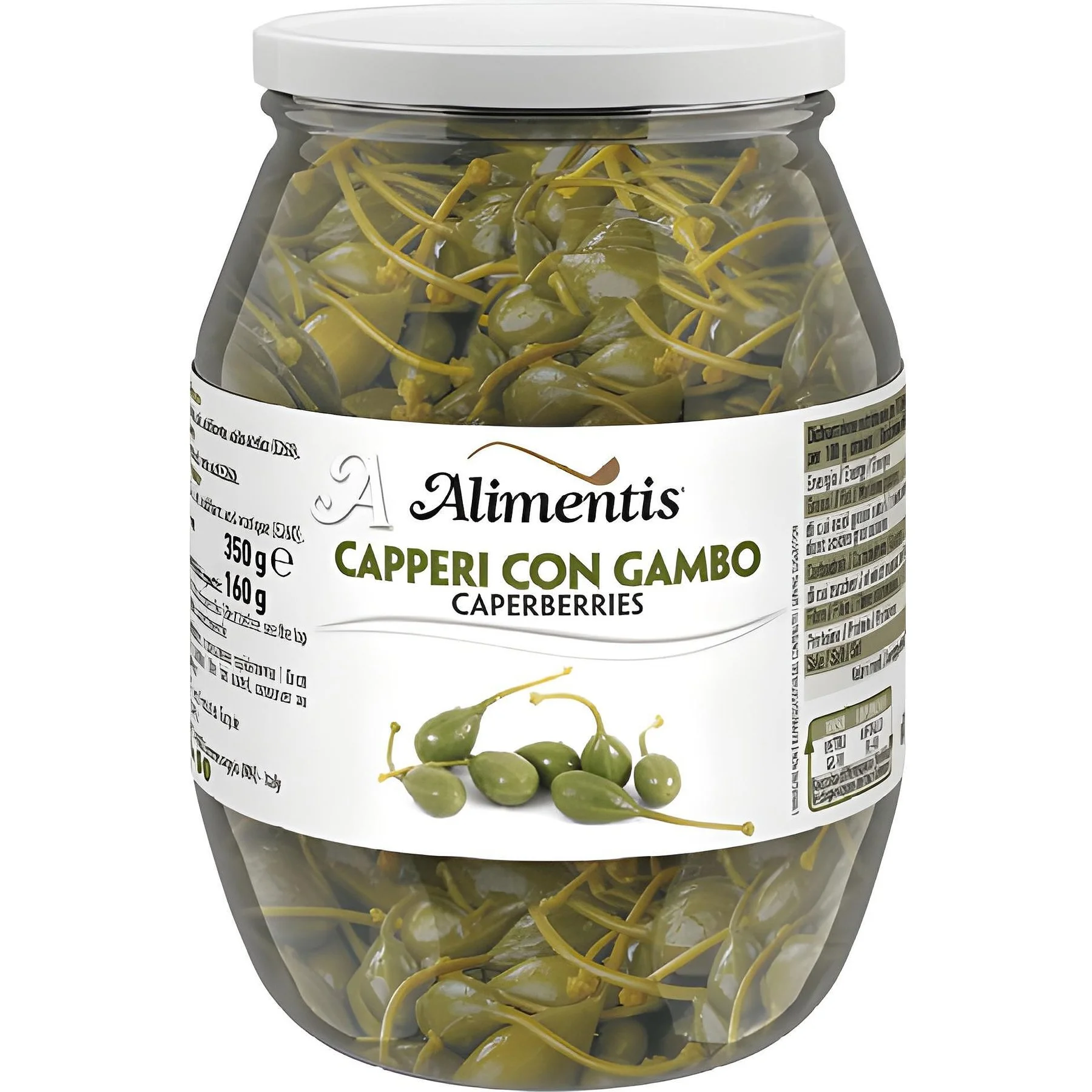 Каперси в оцет коктейлни 0,350 Alimentis