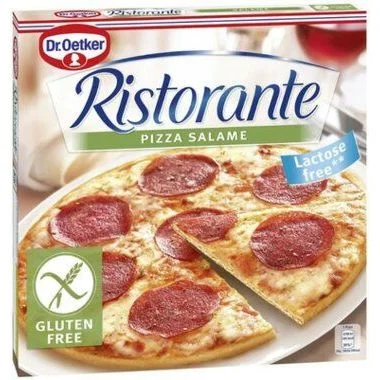 Пица Ristorante Безглутенова със салам 0,315 Dr.Oetker