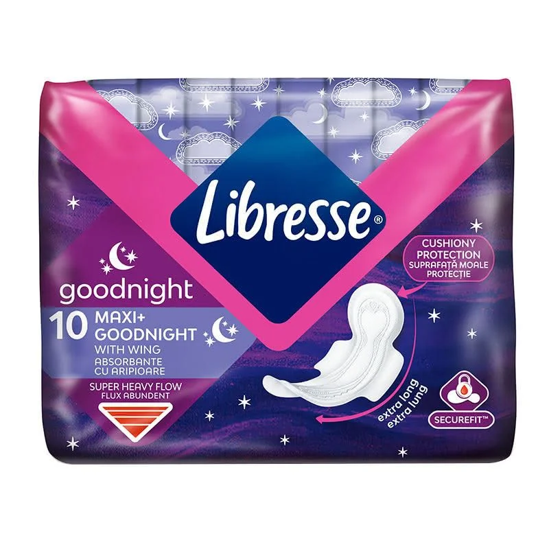 Дамски превръзки Либрес Маxi Goodnight 10 бр.