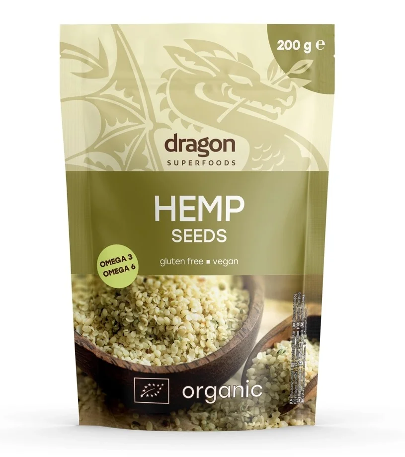 БИО Конопено семе белено 0,200 Dragon Superfoods