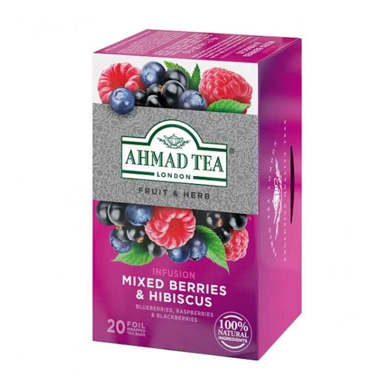 Чай Плодов микс горски плодове Ahmad tea 20 бр.