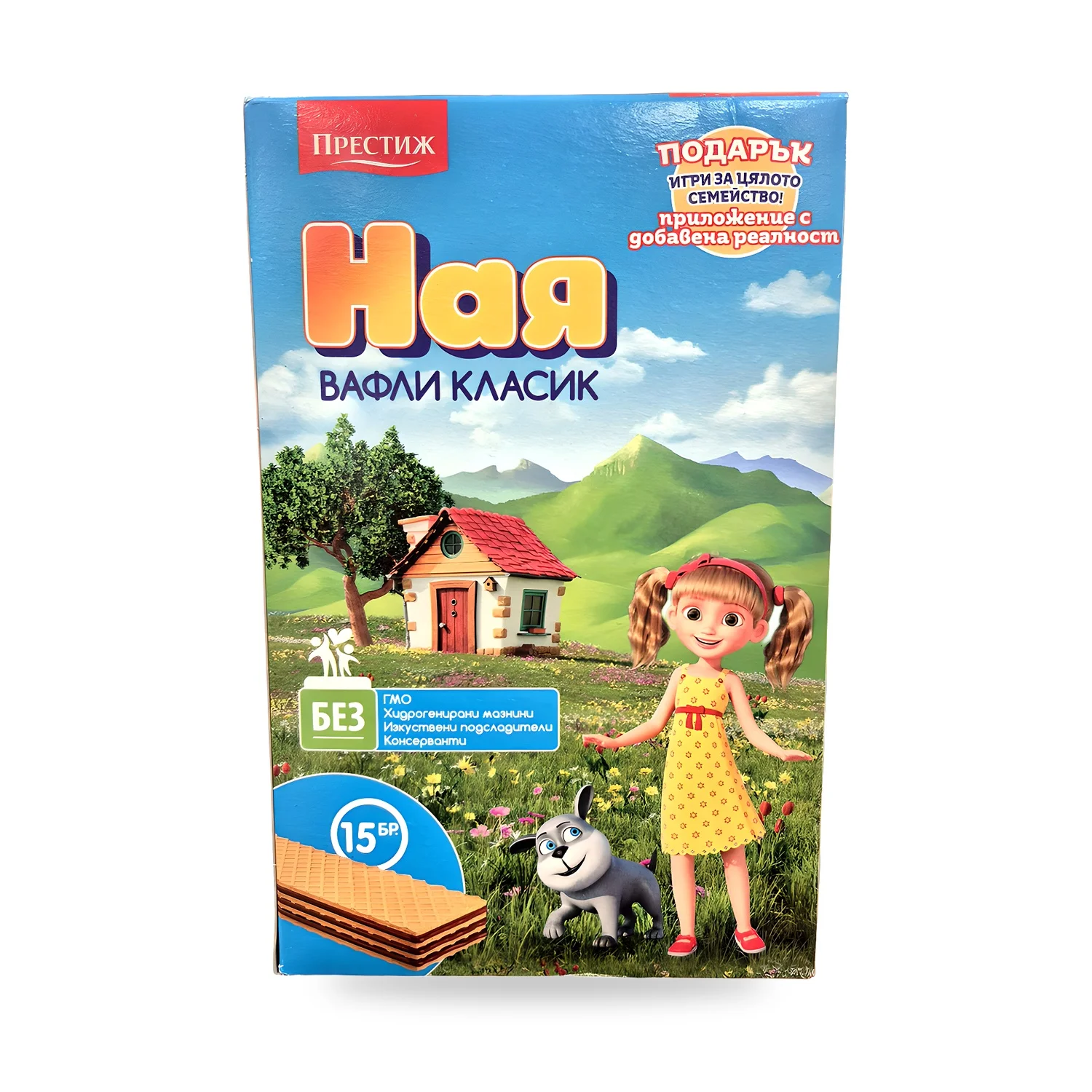 Вафли Ная 15 бр. 0,350