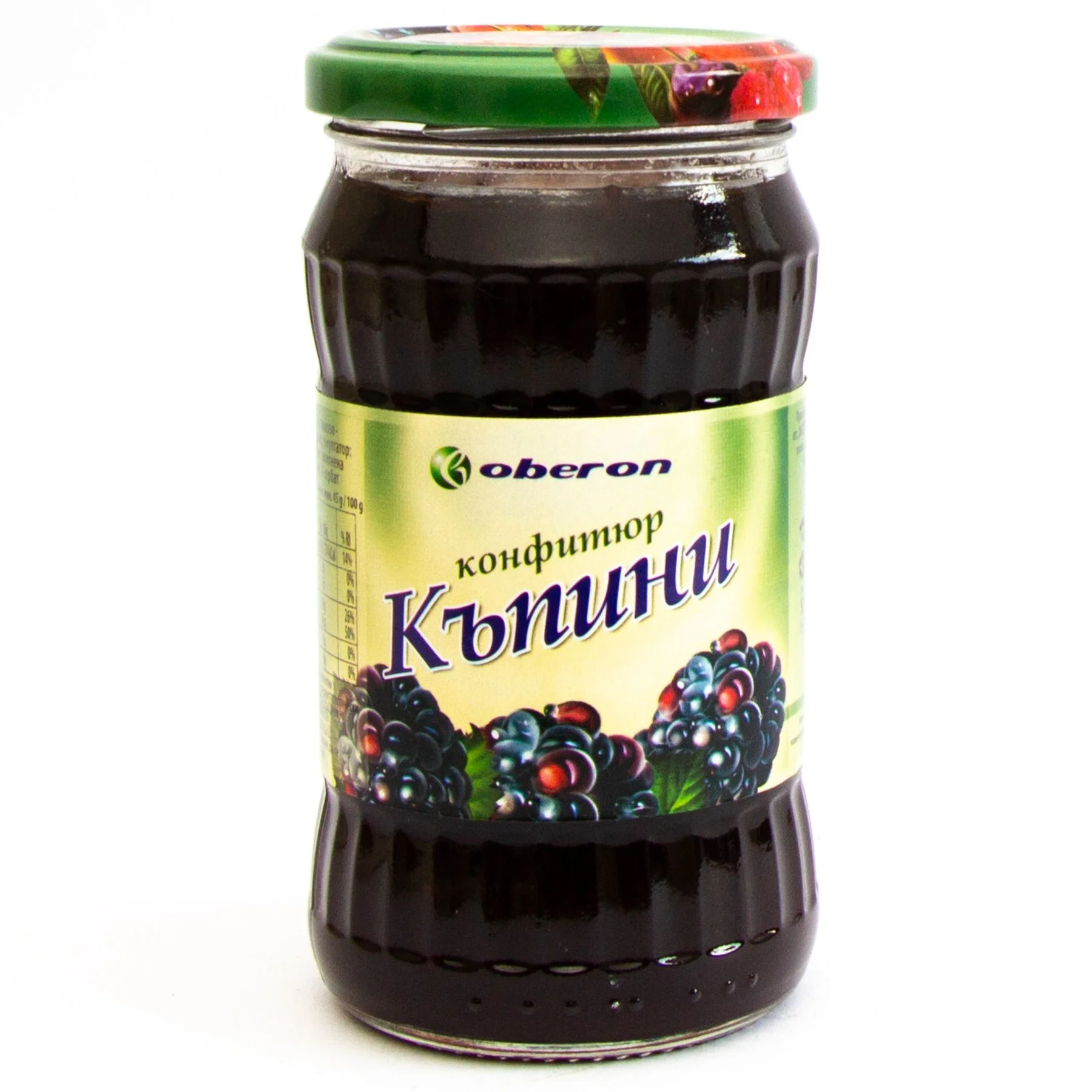 Конфитюр от Къпини  Оберон 0.350