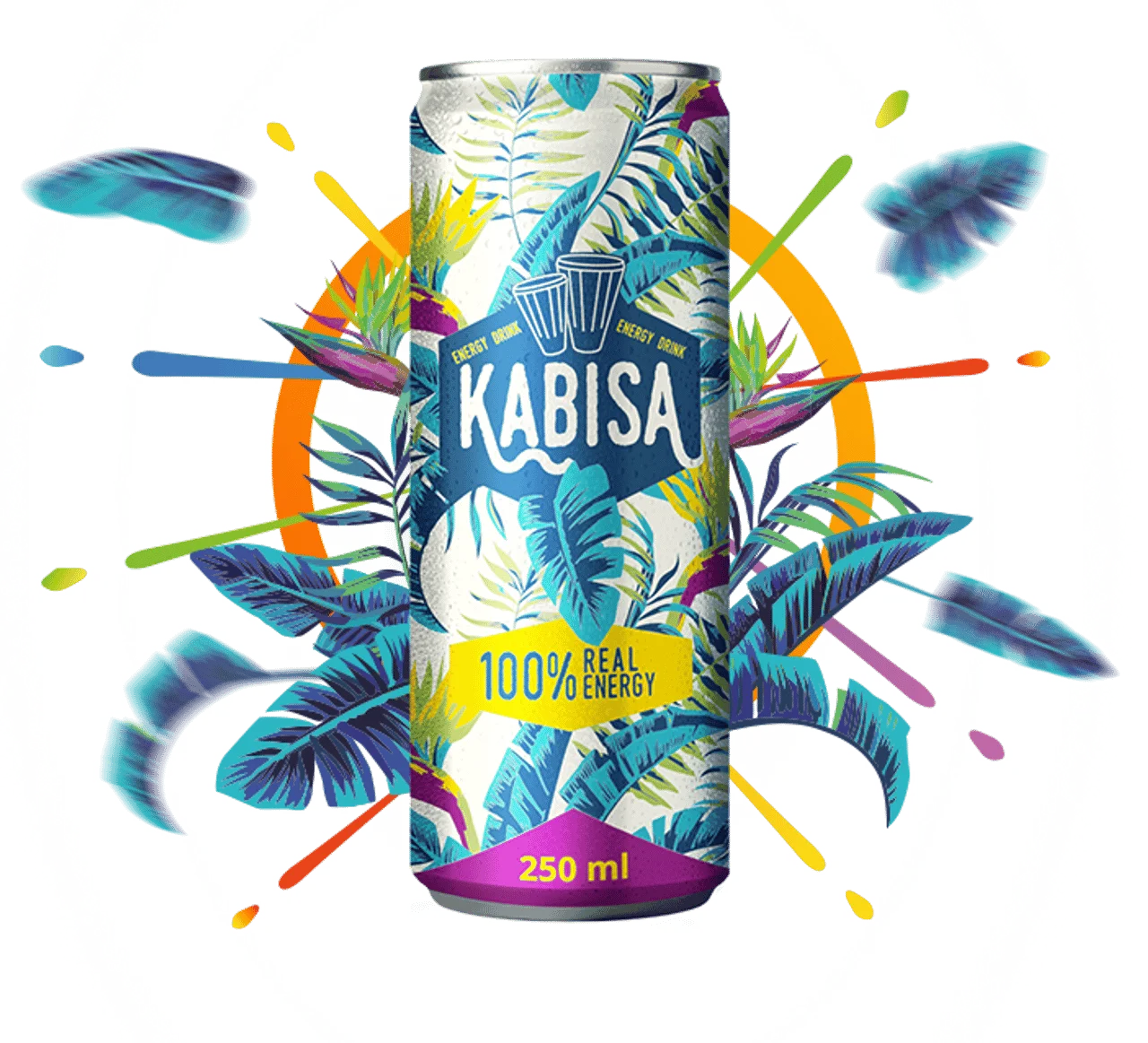 Напитка Енергийна без захар 0.250 Kabisa Energy