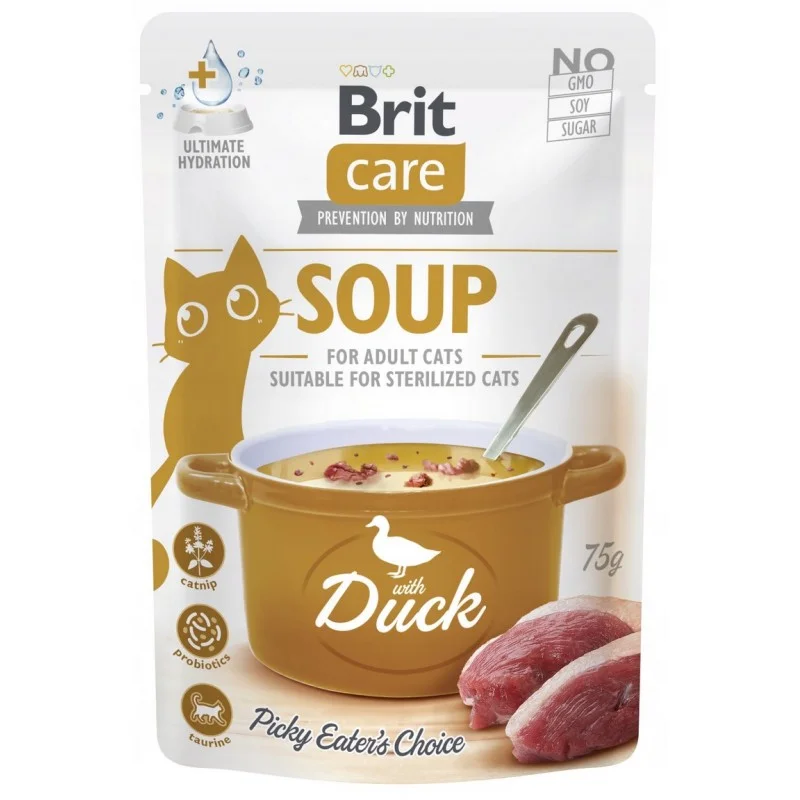 Brit care Cat Soup 0.075 с патешко