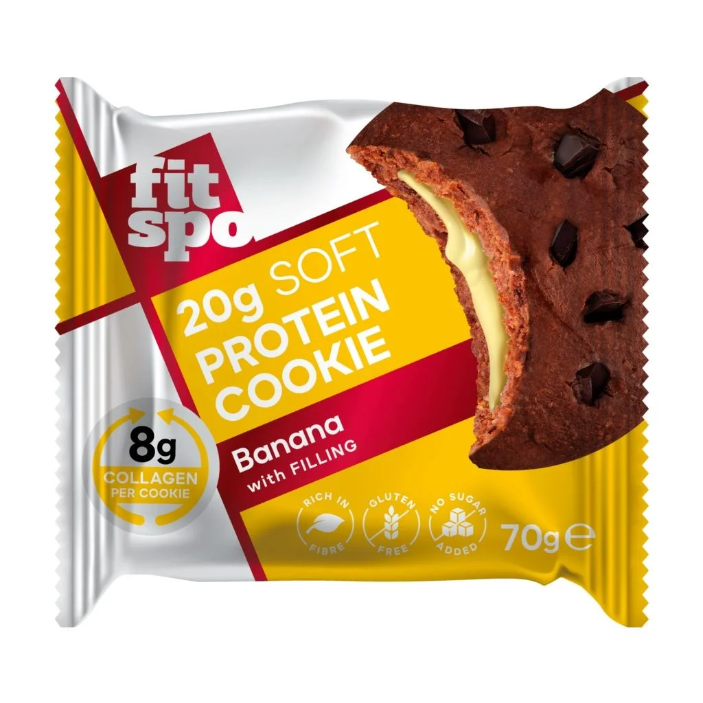 Протеинова бисквита с вкус на банан 0,070 Fit Spo