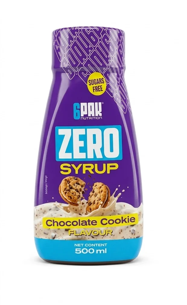 Топинг Syrup Zero Chocolate Cookies 0,500 6PAK Nutrtion